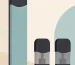 Abstract illustration of a slim device shape beside two small pod shapes, used as the article header image.
